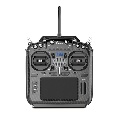 Pre-order Jumper T18 Pro JP5-in-1 Multi-protocol RF Module ALPS RDC90 Gimbals OpenTX Radio With Carbon Faceplate
